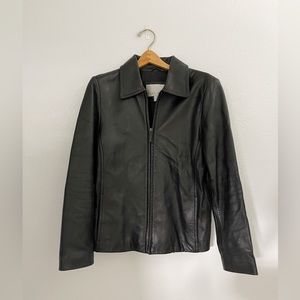 Nine West leather jacket